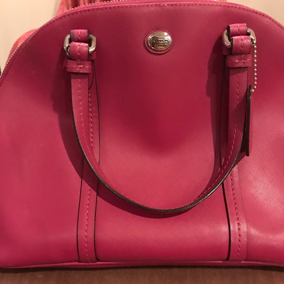 Coach Handbags - Coach berry color purse